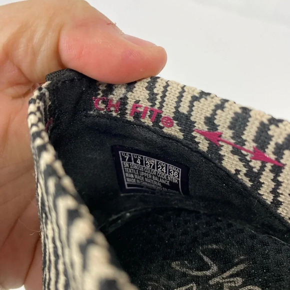 Skechers Womens 7 Cleo Knitty Kitty Zebra Print Flats Pointed Toe Slip On - Picture 6 of 6